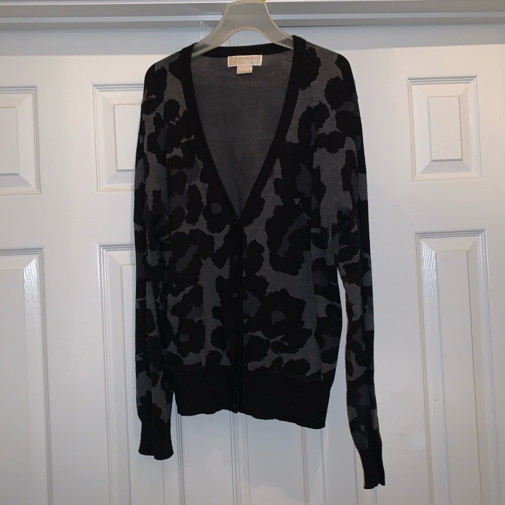 MK Black & Gray cardigan
